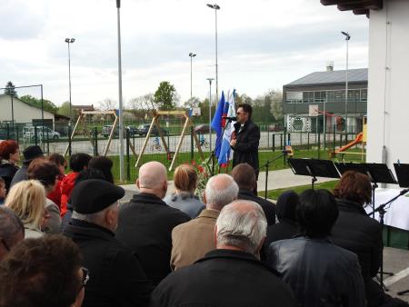 Slovesnost ob pričetku delovanja zdravnika Davorina Kolarića, dr.med., spec. družinske medicine na Razkrižju 25